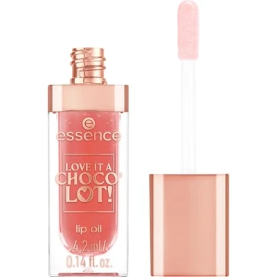 Immagine di Essence Cosmetics LOVE IT A CHOCO’ LOT! olio per labbra, con oli, lucida, 4.2 ml