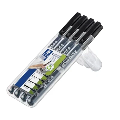 Immagine di STAEDTLER CF4PENNA LUMOCOLOR PERM. 4 TRATTI
