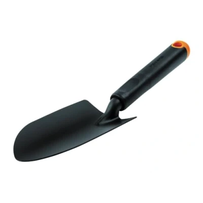 Immagine di Fiskars Trapiantatore, Per terreno duro, Lunghezza 30 cm, Testa in acciaio resistente/Impugnatura plastica, Nero/Arancione, Ergo, 1027017