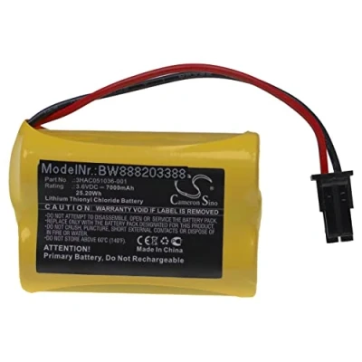 Immagine di vhbw batteria compatibile con ABB IRB 1200, 910SC PLC Programmable Logic Controller (7000mAh, 3,6V, Li SOCl2)
