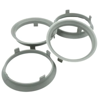 Immagine di 4 anelli di centraggio 70,1 x 66,6/70,1 su 66,6 grigio compatibile con discreto