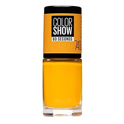 Immagine di Maybelline New York Color Show Smalto Asciugatura Rapida, 749 Electric Yell