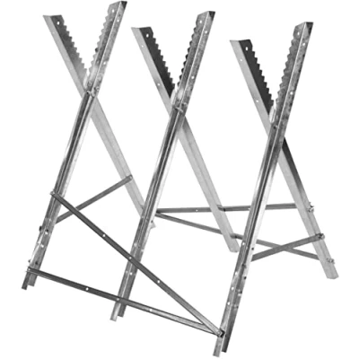 Immagine di Güde 94899 GSB 600 680 (per legna da ardere o ardere, adatto per motoseghe di qualsiasi tipo, regolabile in altezza, mobile, pieghevole)