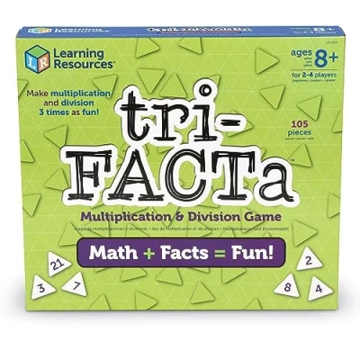 Immagine di Learning Resources Gioco di moltiplicazioni e divisioni Tri FACTa