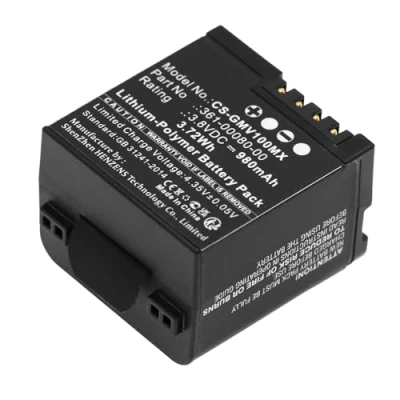 Immagine di TECHTEK batterie compatibile con [Garmin] VIRB X, X Compact, XE sostituisce 010 12256 01,