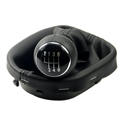 Immagine di L&amp;P A263 1 Pomello e cuff Telaio con 6 marce come plug play parte di ricambio per 1t0711113 2K0711113