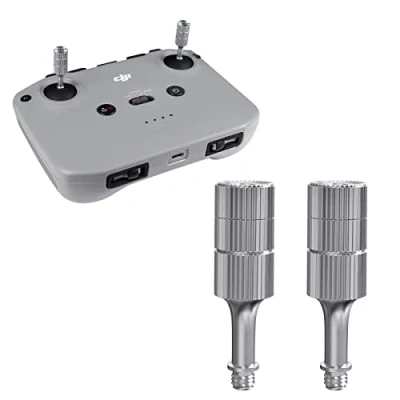 Immagine di MotuTech Joystick esteso antiscivolo per DJI RC N1 telecomando Mini 3 Pro Mavic Air 2s 2 Drone Radiocomando regolabile in lega di alluminio
