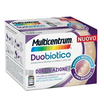 Immagine di MULTICENTRUM DUOBIOTICO 8 FLACONCINI