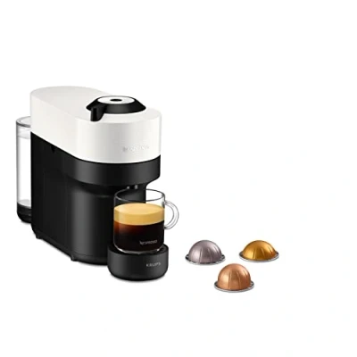 Immagine di Nespresso Macchina da Caffè Krups Vertuo POP Bianco Caffettiera Capsule YY4889FD