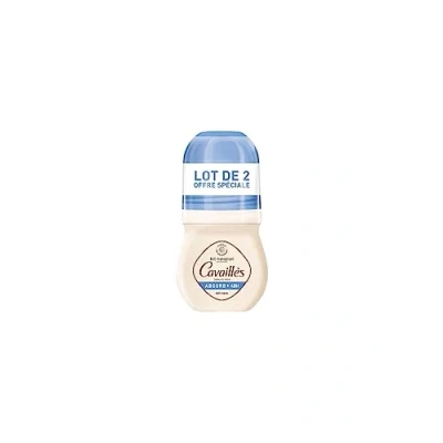 Immagine di Rogé Cavaillès Deodorante anti impronta Absorb+ 48h roll on confezione da 2 x 50 ml