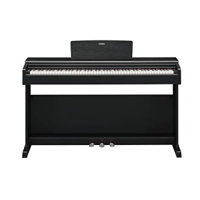 Immagine di Yamaha ARIUS YDP 145 Digital Piano Pianoforte Digitale da Casa per Dilettanti, Design Classico ed Elegante, Suonabilità Autentica del Acustico, Nero