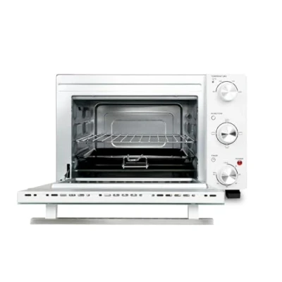 Immagine di Mini Forno Elettrico da Tavolo Temperatura Regolabile Timer fino a 60 Minuti 3 Opzioni di Riscaldamento Capacità: 35 L Colore: Bianco Kubo