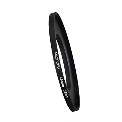 Immagine di 46mm a 58mm anello adattatore per filtro step up da,Compatibile in metallo obiettivo fotocamera con filettatura da