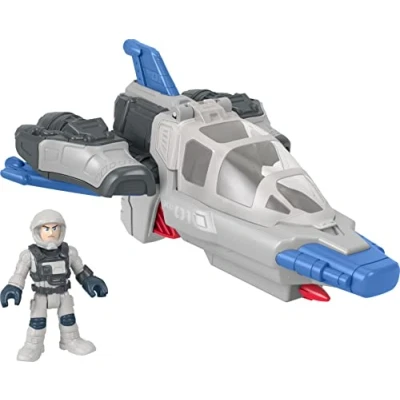 Immagine di Fisher Price Imaginext Buzz LightyearXL 01 Esploratore dell&#039;Iperspazio, set con navicella spaziale Giocattolo e personaggio snodato, per Bambini 3+ Anni, HGT32