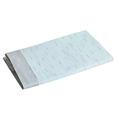 Immagine di Blanc des Vosges Riziere Lenzuolo in opale 180 x 290 cm, 100% cotone a 80 fili/cm²