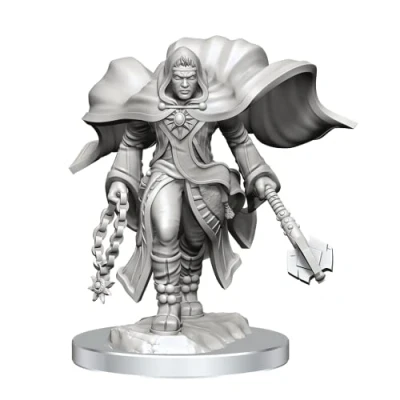 Immagine di WizKids Le meravigliose miniature di D&amp;D Nolzur: Dungeons e draghi maschili chierici Aasimar