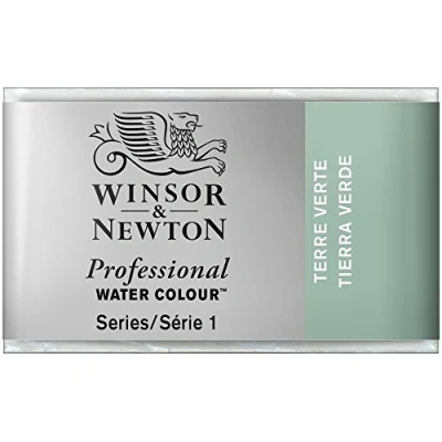 Immagine di Winsor &amp; Newton Professional Vernici ad acquerello, vivaci e resistenti alla luce, pigmenti per artisti, GODET INTERO, colore: Terra Verde