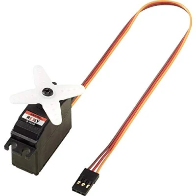 Immagine di Reely Midi Servo analogico Materiale trasmissione: Plastica Sistema innesto: JR