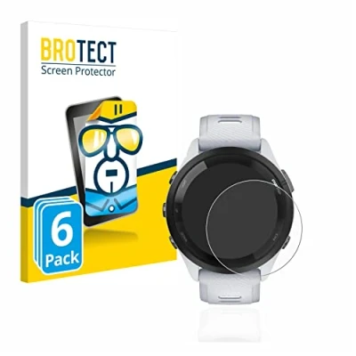 Immagine di brotect Pellicola Protettiva per Garmin Forerunner 265 (46 mm) Protezione Schermo (6 Pezzi) [Trasparente, Anti Impronte]