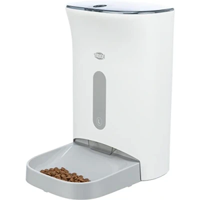 Immagine di Trixie pratico alimentatore automatico TX8 2.0, 4.5 l/24 x 38 19 cm, bianco/grigio 24343