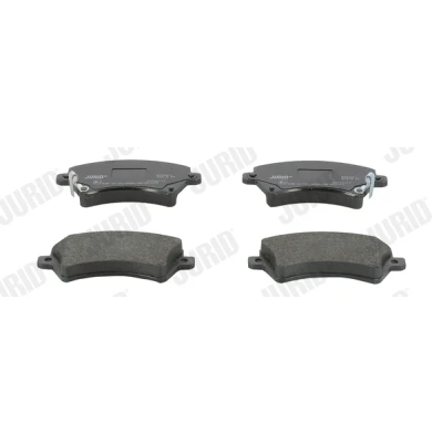 Immagine di JURID 572491J Kit pastiglie freno con segnalatore acustico usura senza accessori TOYOTA: Corolla IX Hatchback, Station Wagon