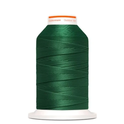 Immagine di Outdoor 40 Filo da cucito speciale per tessuti esterni No. Lunghezza 400 m resistente ai raggi UV 798300 (verde scuro 8125)