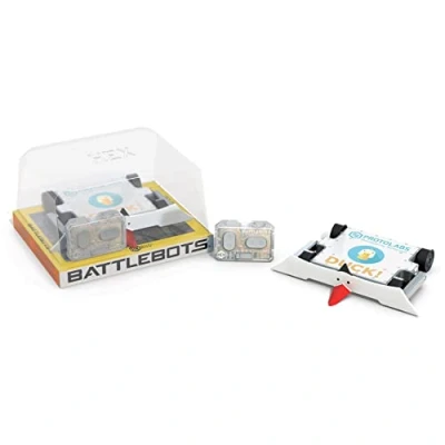 Immagine di Hexbug BattleBots Duck!, Robot giocattolo telecomandato per bambini, giocattoli STEM ragazzi e ragazze dai 8 anni in su, batterie incluse