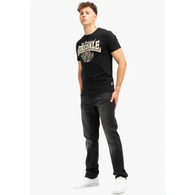 Immagine di Lonsdale T Shirt/Trägerhemd Bethersden, Maglia a maniche lunghe Uomo, Nero (Schwarz), Large (Taglia Produttore: Large)