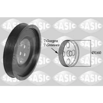 Immagine di SASIC 2156089 Puleggia Albero Motore 160 FORD: Ranger Mk3, Transit Mk6 Van, Mk5 LAND ROVER: Defender SUV