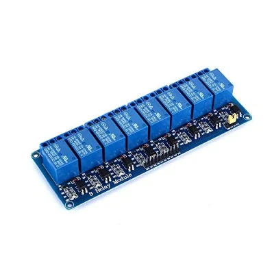 Immagine di Yizhet 8 Canali Relay Modulo DC 5V Relè con Accoppiatore Ottico per Arduino Raspberry Pi BRACCIO AVR DSP del PIC