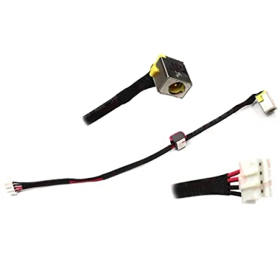 Immagine di CLICK HELP Connettore di Alimentazione DC Power Jack Compatibile per Acer PJ462 Aspire 5335 5735 (20 Cm)