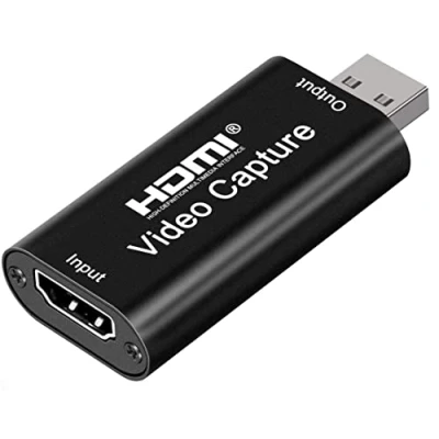 Immagine di PremiumCord Capture/Grabber HDMI per Registrare Segnali Video e Audio su un Computer Tramite USB, Risoluzione 4K a 30 Hz, Full HD @ Plug and Play, Nero