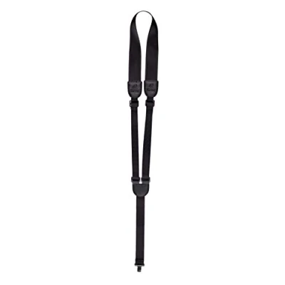 Immagine di Ortega Tracolla Chitarra in nylon nera con zappe (OGSHK BK)