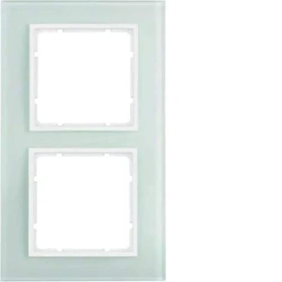 Immagine di Hager B7 Cornice 80 x 2 elementi vetro
