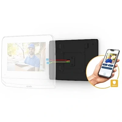 Immagine di somfy 9028474 Modulo di connettività per collegare videofoni V350, V500 o PRO io App Protect, nero