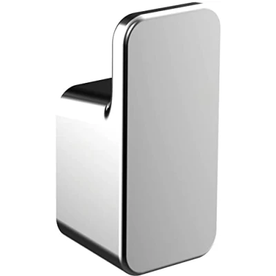 Immagine di Emco Art 167500100 Gancio porta asciugamani cromato da parete, per WC ospiti, lunghezza 24 mm, colore: Grigio