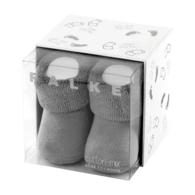 Immagine di FALKE Erstling B SO cotone tinta unita 1 paio, Calzini Unisex Bimbi 0 24, Grigio (Light Grey 3400), 50 56