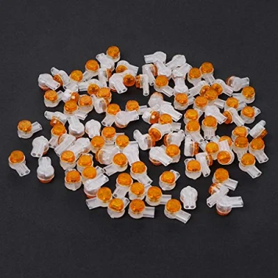 Immagine di Ocobudbxw 100Pcs Connettore UY2 K2 terminale per Cavo di riempimento Grasso