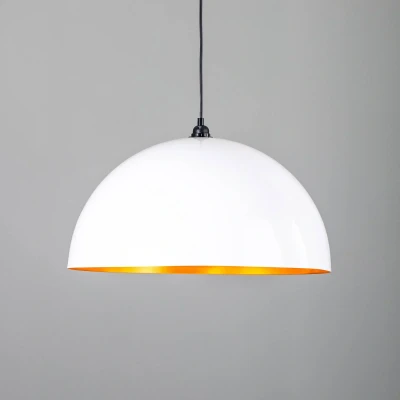 Immagine di Opviq Berceste 236 S lampada a sospensione Ø60cm bianco/oro
