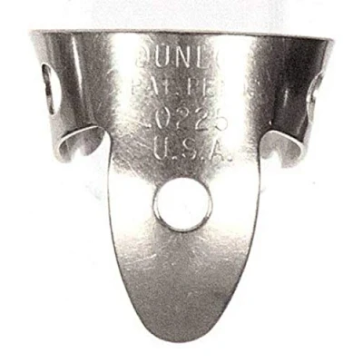 Immagine di Jim Dunlop 33P013 Plettri per pollice e dita, in nichel, colore: argento, 0,3 cm 50 .0225