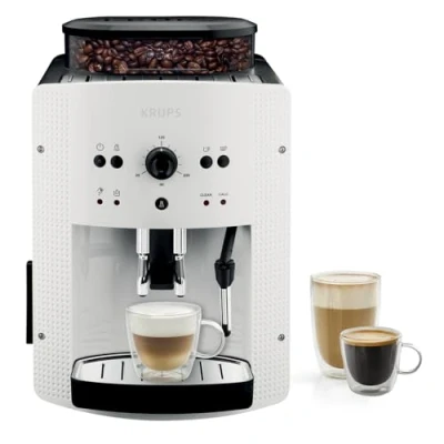 Immagine di Krups EA8105 Macchina per caffè Libera installazione espresso Bianco 1,6 L 9 tazze Automatica, 1450W