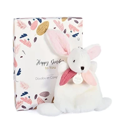Immagine di DOUDOU et Compagnie Mini Coniglio HAPPY Boho Rosa 17 cm DC3882