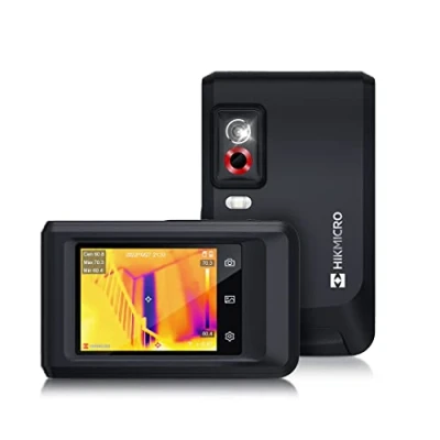 Immagine di HIKMICRO Pocket2 256 x 192 IR risoluzione termocamera con 8MP fotocamera visiva, 25 Hz, Wi Fi, 3,5&quot; Touch Screen Thermal Imager, IP54, 4 F 752