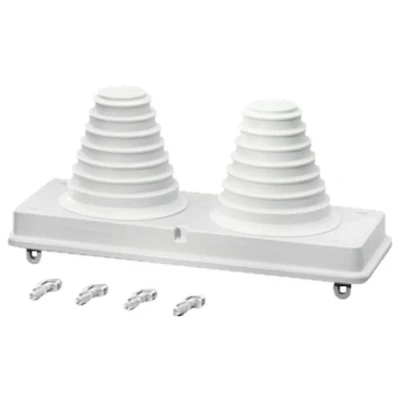 Immagine di Hensel Mi FP 72 Flangia (L x L A) 100 300 mm Plastica 1 pz.