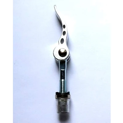 Immagine di Set di 2 morsetti a sgancio rapido per bicicletta, M8 x 55 mm (argento)