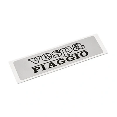 Immagine di Sticker Argento Piaggio Vespa