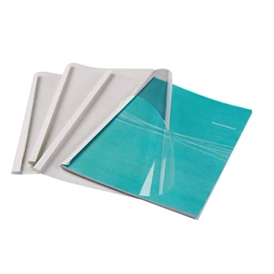 Immagine di Fellowes Leonardi Termocopertine Standard, Formato 20 mm, 50 Pezzi, Bianco