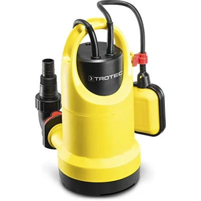 Immagine di TROTEC pompa sommersa TWP 7506 E per acque chiare portata 1300 l/h, profondità di immersione max. 7 m, dispositivo antiriflusso, IP8X, collegamento semplice del tubo