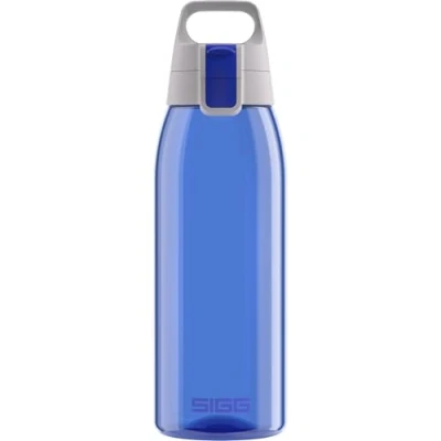 Immagine di SIGG Total Color Blue Borraccia Tritan (1 L), Ermetica Priva di Sostanze Nocive, Leggerissima e Robusta Design in