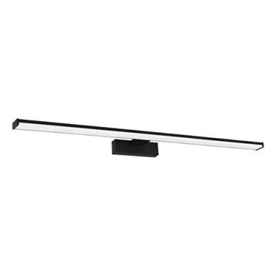 Immagine di EGLO lampada da parete a Led Pandella 1, luce singola, impermeabile, in alluminio e plastica, illuminazione bagno, IP44, bianco neutro, L 78 cm
